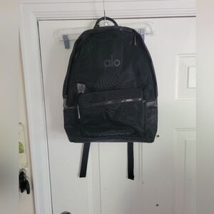 ALO Yoga Mesh Backpack Black Bnnt